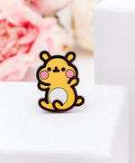 Cheek the Hamster Pin