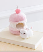 Pusheen Sweets Cherry Macaron Plush 2-pc Environment